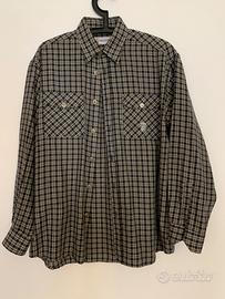 camicia uomo/ragazzo quadretti blu Armata di Mare