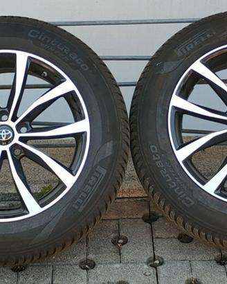 CERCHI R 18 TOYOTA RAV 4 CON GOMME WINTER 225/60R1
