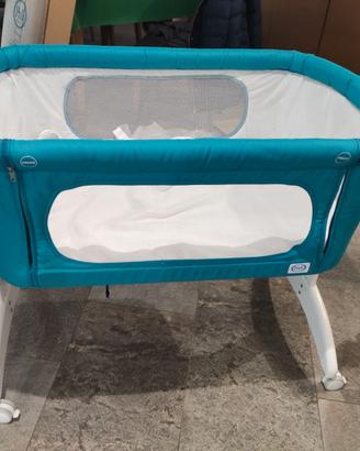 Culla co-sleeping Maya Pali Colore: azzurro