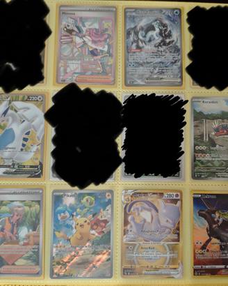 Lotto Carte pokemon ultra rare NM