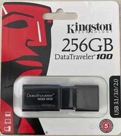 PenDrive Kingston DataTraveler 100 G3 - 256Gb