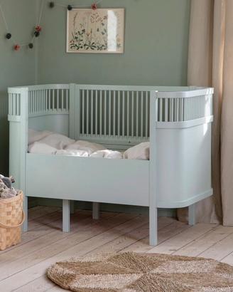 Lettino sebra con materasso -colore blu