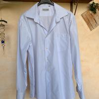 camicia bianca a righe Giust uomo