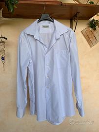 camicia bianca a righe Giust uomo