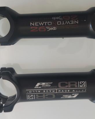 attacco manubrio da 13 cm per bici da corsa
