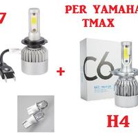 TMAX 500 LAMPADE FULL LED + POSIZIONI H7 + H4 +T10