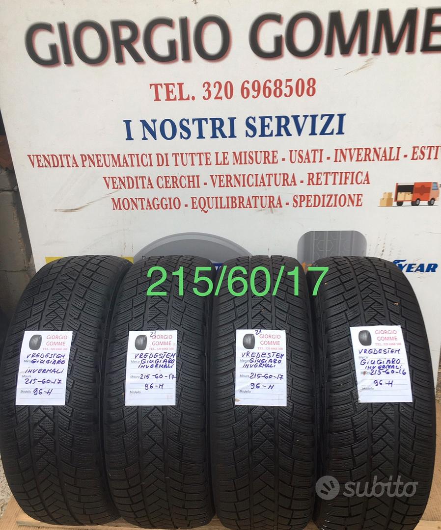 Gomme usate misura 215/60 R17 in vendita online