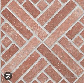Pavimento Gres 31x31 Mattone Rosso R10