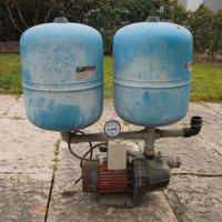 Pompa irrigazione giardino