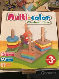 Gioco di logica in legno