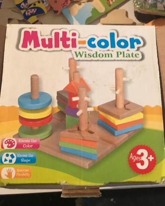 Gioco di logica in legno
