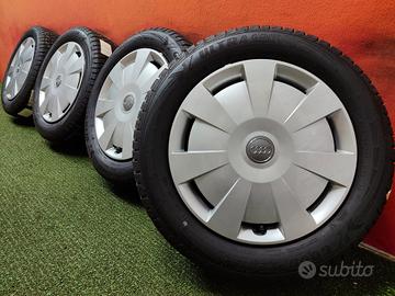 Cerchi Audi A3 Vw Golf Gomme 99% Inverna 205 55 16