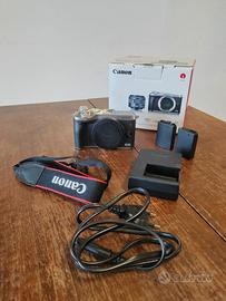 Canon EOS M6 come nuova + Scatola + 2 Batterie