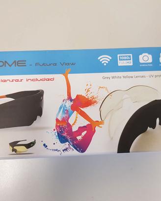 occhiali sportivi nuovi con telecamera  fotocamera