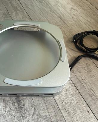 Hub Dock e Supporto per Mac mini