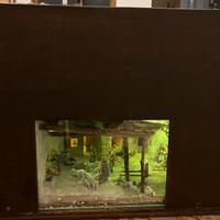 Presepe diorama arigianale