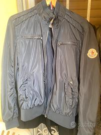 Giubbotto Moncler taglia L come nuovo blu