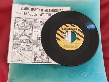Black Randy & The Metrosquad 7” vinile punk raro