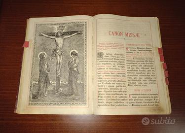 ANTICO MESSALE ROMANO S. PIO V RITO TRIDENTINO
