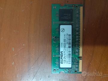 RAM pc2 DDR2 6400s 1Gb