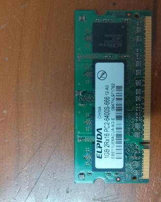RAM pc2 DDR2 6400s 1Gb