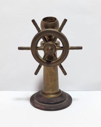 Timone da Nave Vintage - Soprammobile in bronzo