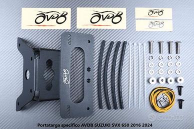 Portatarga specifico AVDB SUZUKI SVX 650 2016 2024