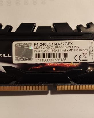 G.Skill FLARE X  16GB RAM DDR4 CL16