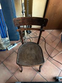 Sedia d'epoca anni '50 – vintage originale