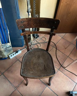 Sedia d'epoca anni '50 – vintage originale