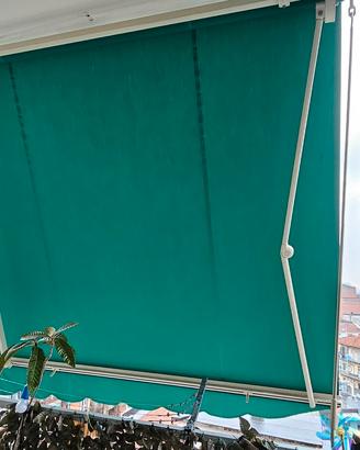 2 tende da sole, balcone, come nuove.