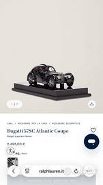 Modellino Ralph Lauren Bugatti 57sc Atlantic coupe