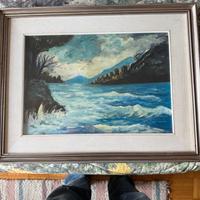 Quadro Raffigurante un paesaggio naturale.