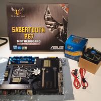 Asus Sabertooth P67 + i5 2500k + 16GB G.Skill DDR3