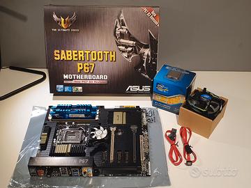 Asus Sabertooth P67 + i5 2500k + 16GB G.Skill DDR3