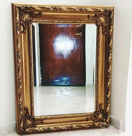 Specchio a doppia cornice per arredamento completo
