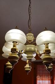 Lampadario vintage anni 70/80