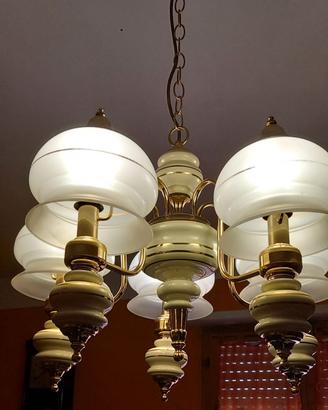 Lampadario vintage anni 70/80