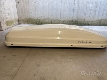 Box tetto auto Mercedes (bianco)