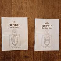 Manuali istruzioni cordless Brondi