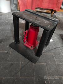 cavalletto alza moto con krick a bottiglia 