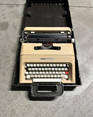 Macchina da scrivere olivetti lettera 35 originale