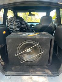 subwoofer + amplificatore + kit hertz