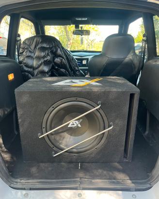 subwoofer + amplificatore + kit hertz