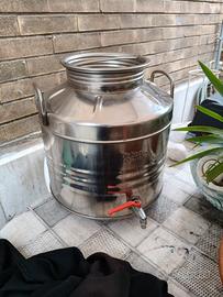 fusto d'olio inox 20 litri