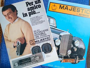 Cataloghi Majestic Hi-Fi car - 1983