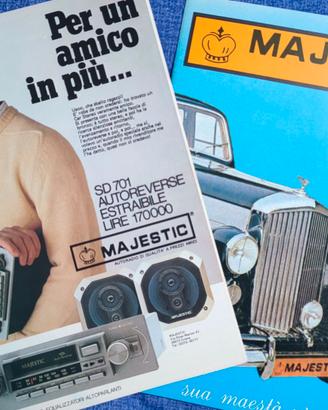 Cataloghi Majestic Hi-Fi car - 1983