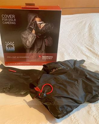 2 Cover Manfrotto per fotocamera/lenti_COME NUOVE