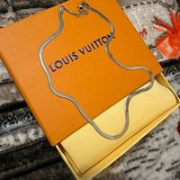 Collana snake argentata