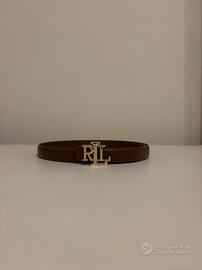 cintura ralph lauren marrone 